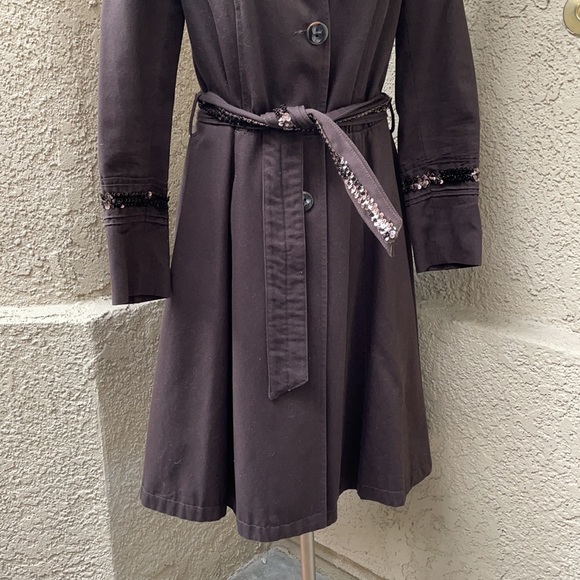 Zara Jackets & Coats Vintage Dark Brown Zara Cotton Long Coat